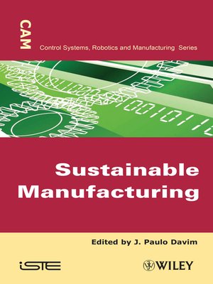 cover image of Sustainable Manufacturing